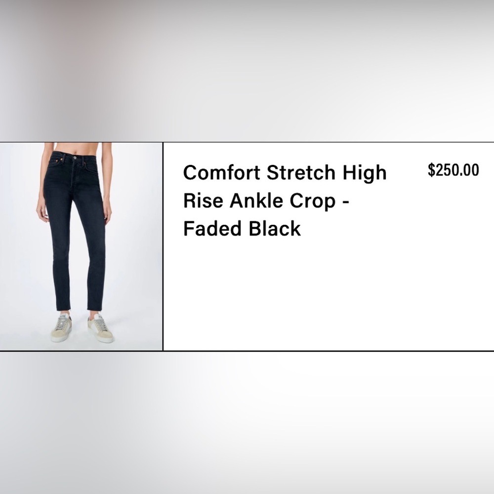 Re/done Washed Denim Jeans